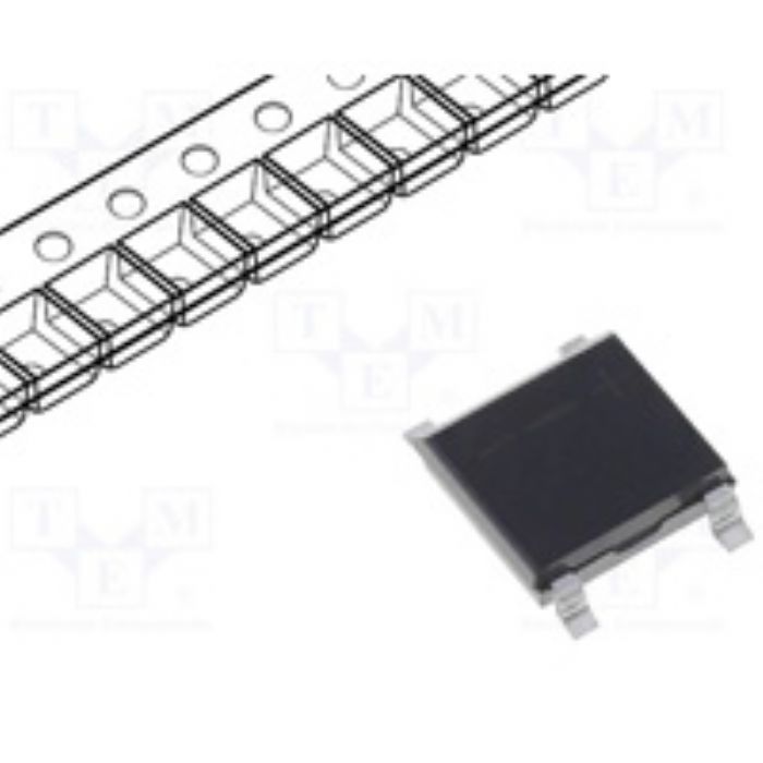 Puentes monofásicos de diodos SMD/THT